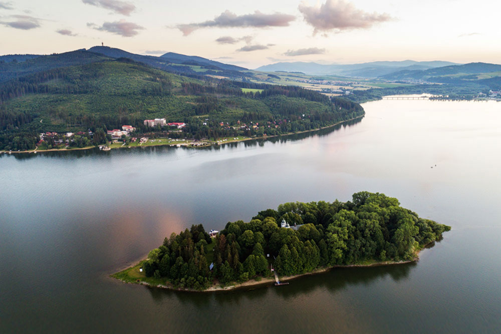 Slanický ostrov + výlet loďou